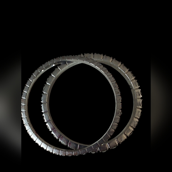 Vintage Silver & Crystal Bracelets (set of 2) - Picture 3 of 3